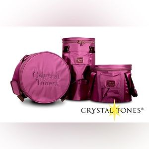 NEW 6” Crystal Tones Nylon Case for Crystal Singing bowls ✨